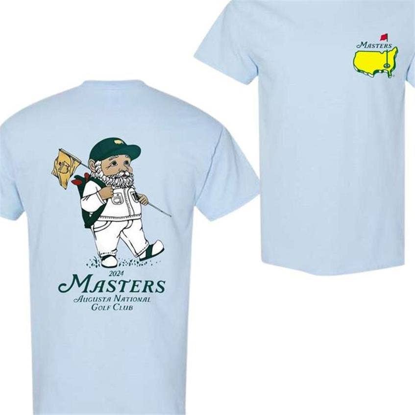 Masters Golf Shirt Unisex Fashion 2 Sides Full Color