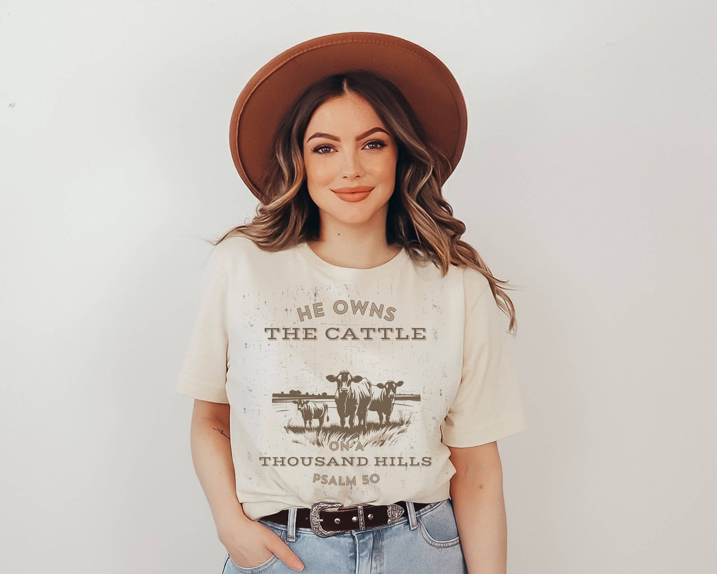 He Owns the Cattle Herd Graphic Tee | Western Shirt