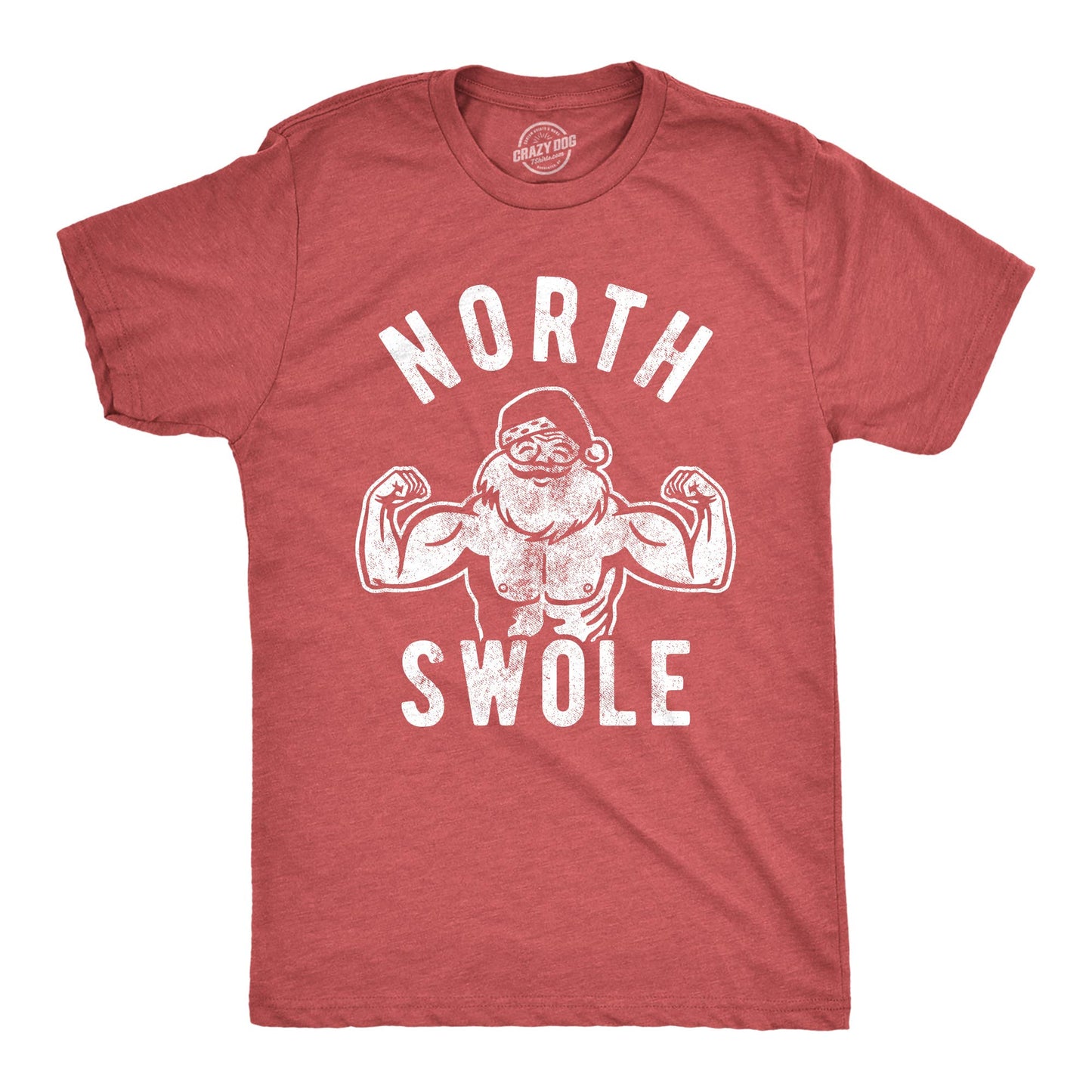 North Swole Christmas T-Shirt – Ho Ho Holy Gains! Christmas