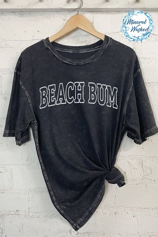 Beach Bum Oversized-Fit 100% Cotton Women's T-Shirt