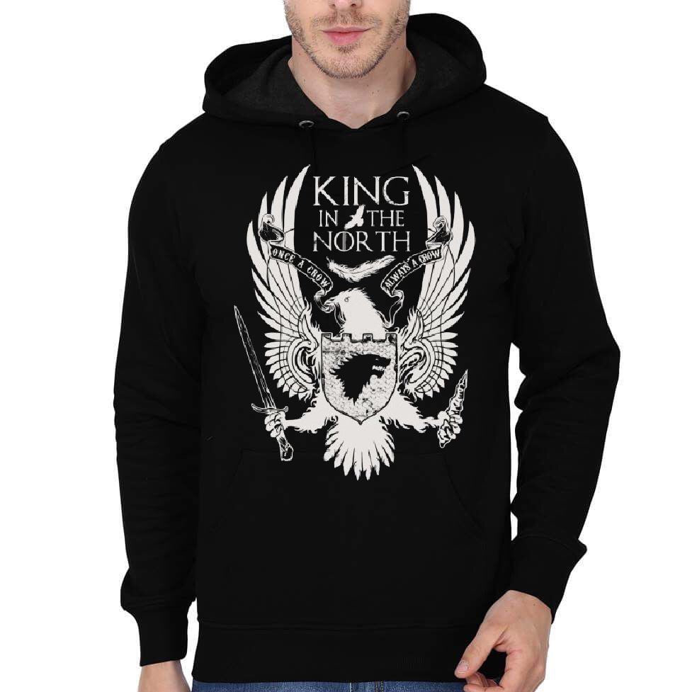King In The North Black Sweatshirt