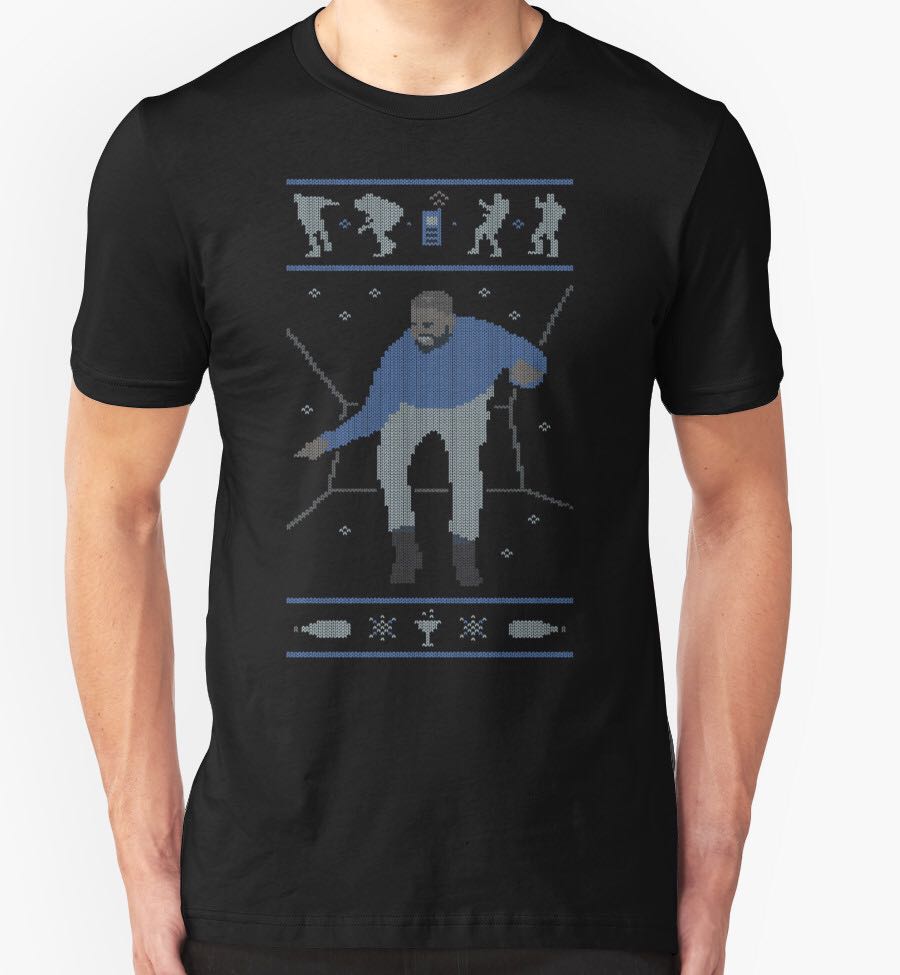 Holiday Bling Black Tee