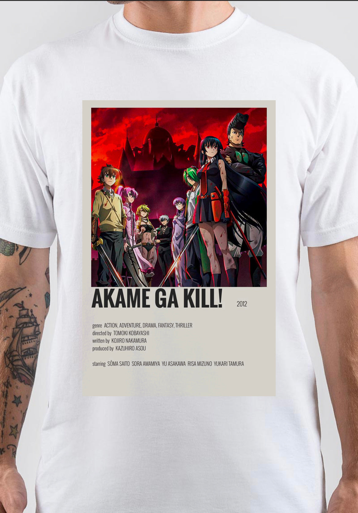 Akame Ga Kill T-Shirt