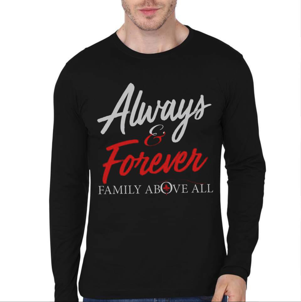 Always And Forever Family Full Sleeve T-Shirt