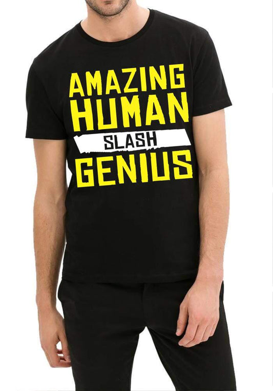 Amazing Human Slash Genius T-Shirt