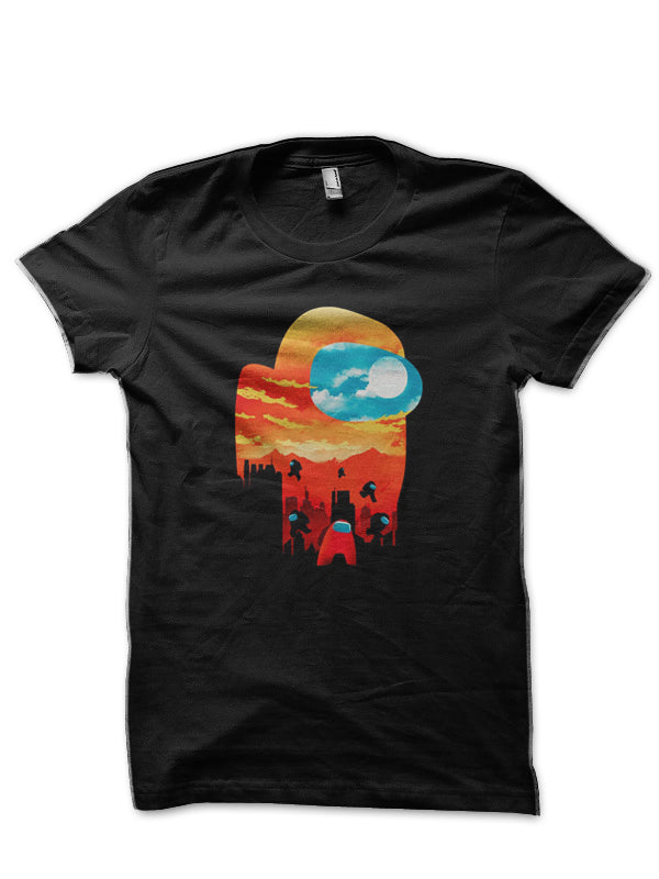 Among Us Black T-Shirt