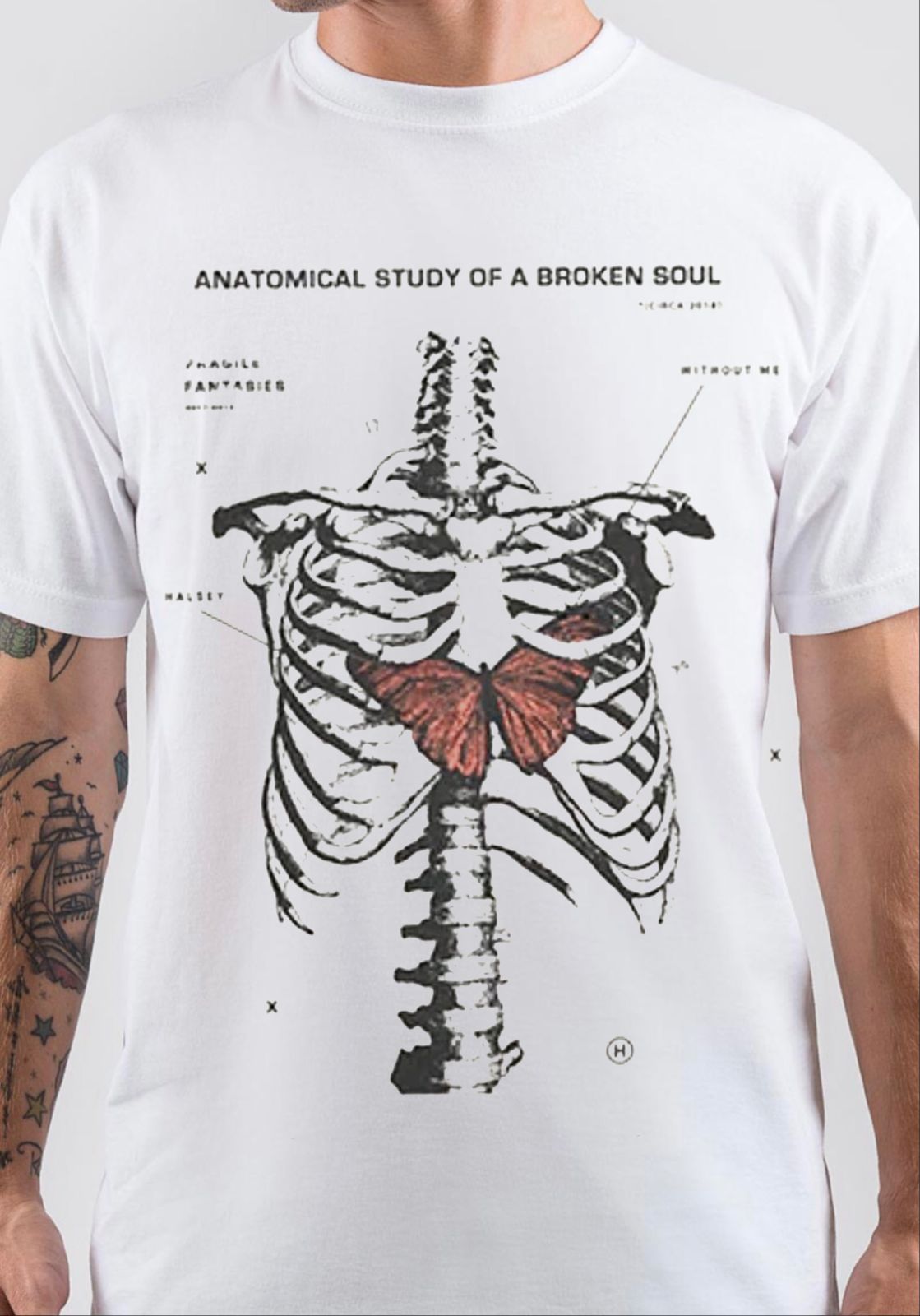 Anatomical Study Of A Broken Soul T-Shirt