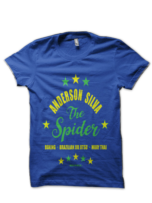 Anderson Silva Royal Blue T-Shirt