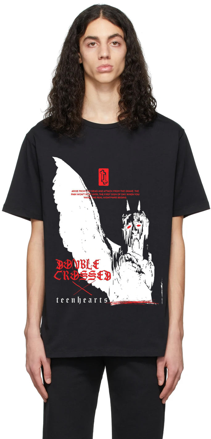 Angel Fallen Oversized Drop T-Shirt
