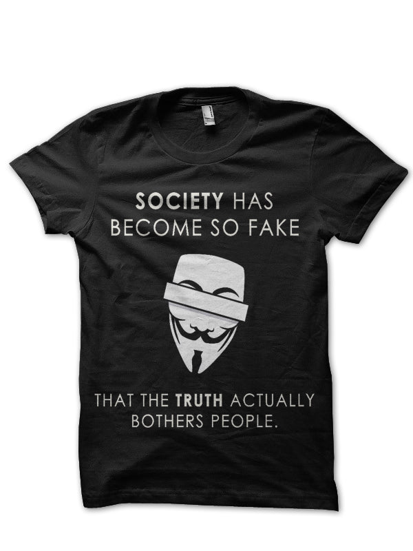 Anonymous Black T-Shirt