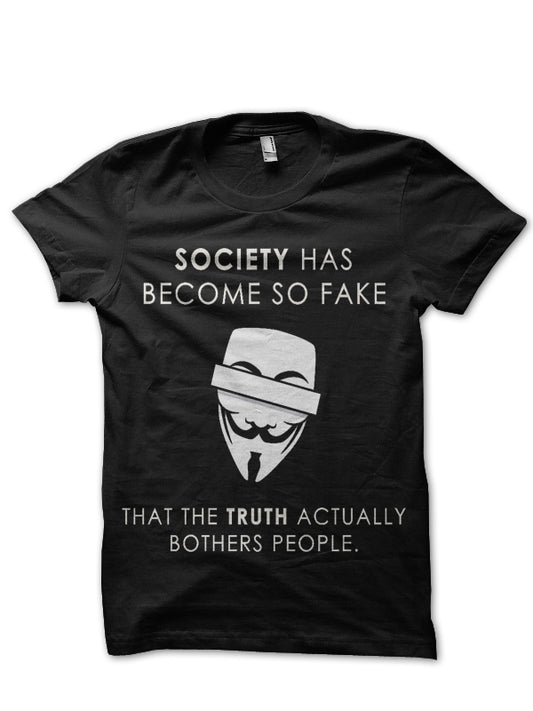 Anonymous Black T-Shirt