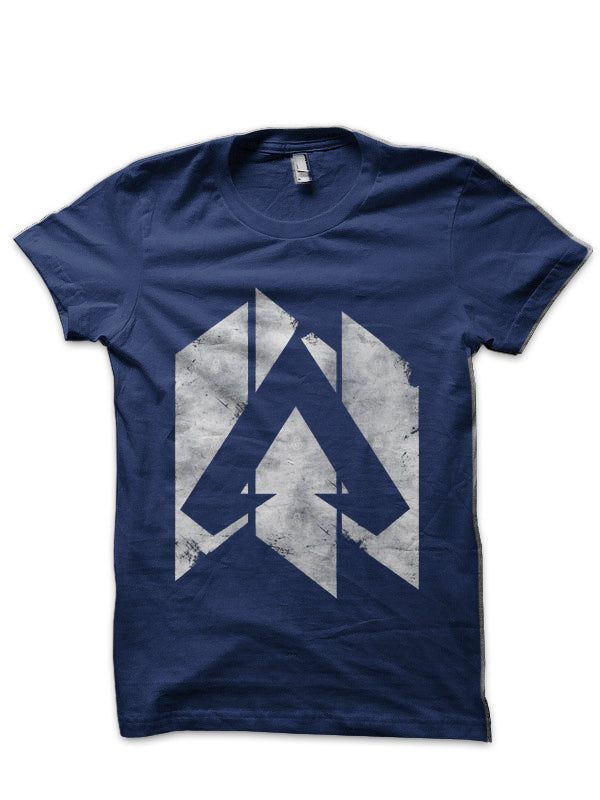 Apex Legends – Banner Logo Distressed White T-Shirt