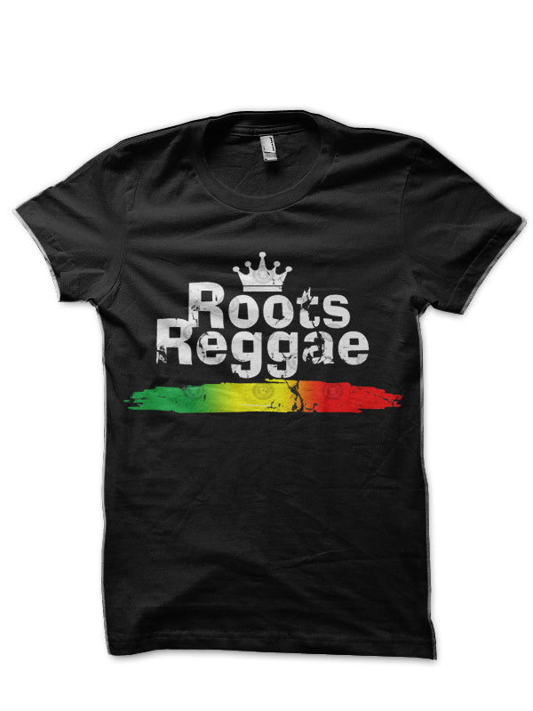 Roots Reggae Black T-Shirt