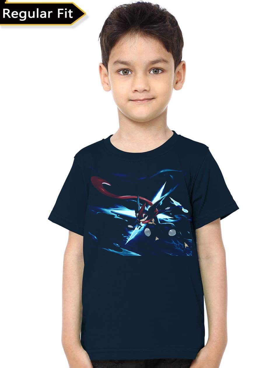 Ash-Greninja Kids T-Shirt