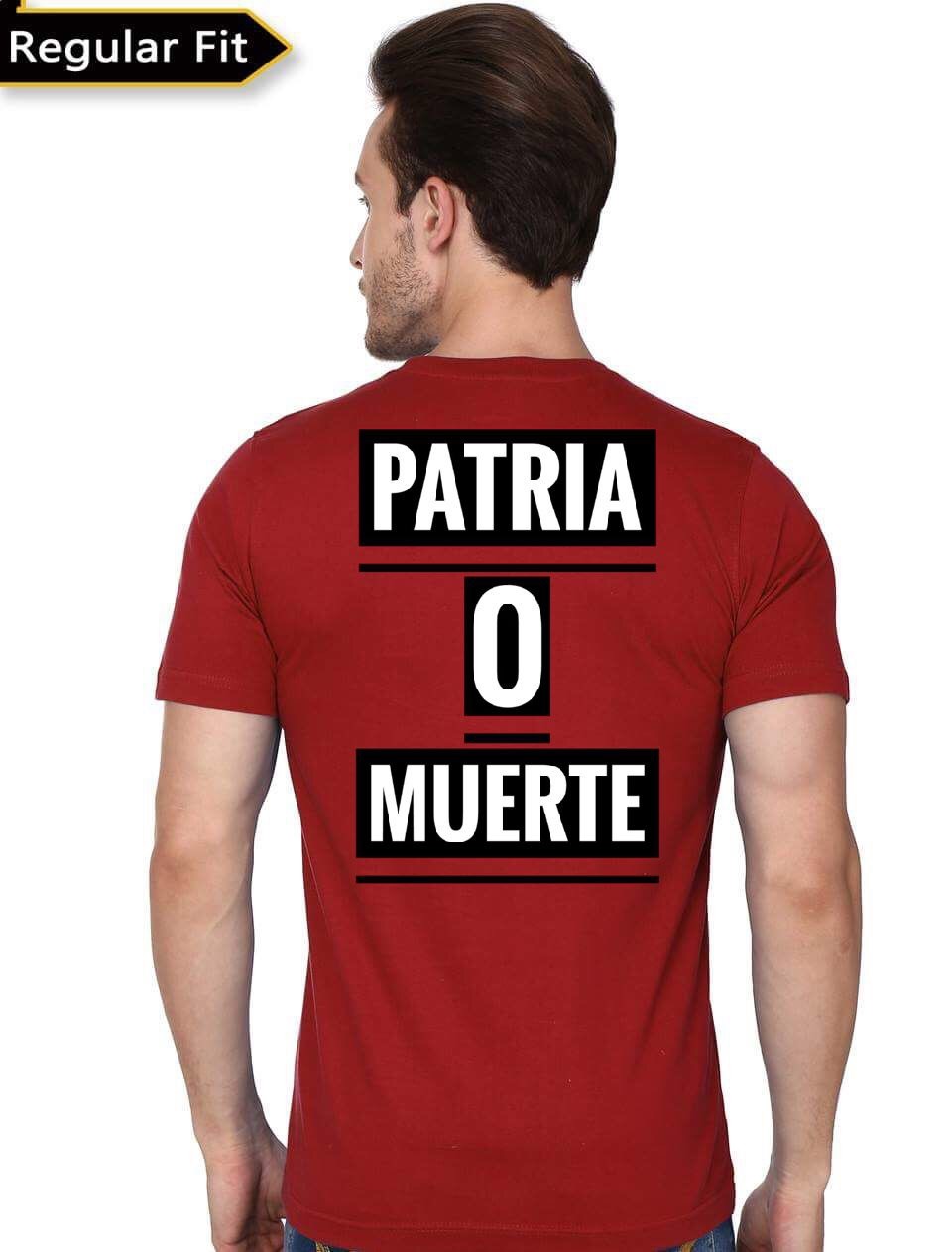 Patria O Muerte Chi Guerra Red T-Shirt