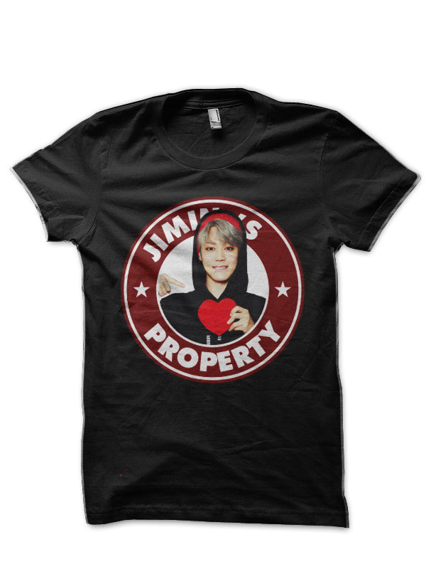 BTS JIMIN’S PROPERTY Black T-Shirt