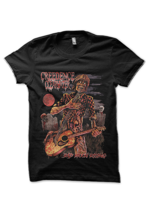 Bad moon rising Black T-Shirt