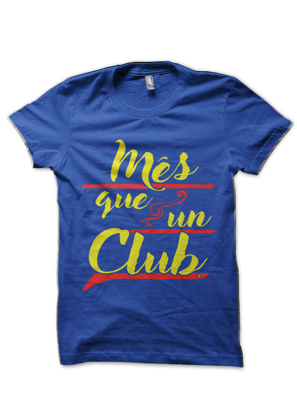 Barca Art Royal Blue T-Shirt