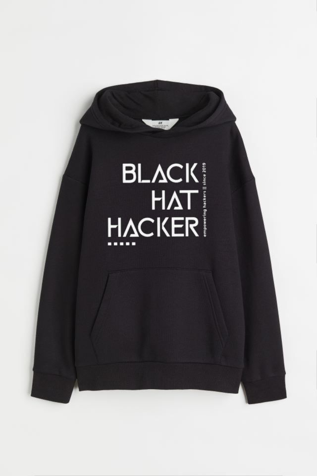 Black Hat Hoodie