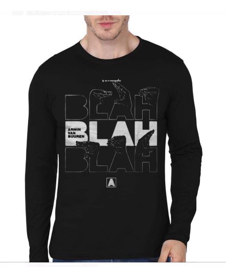 Blah Full Sleeve T-Shirt