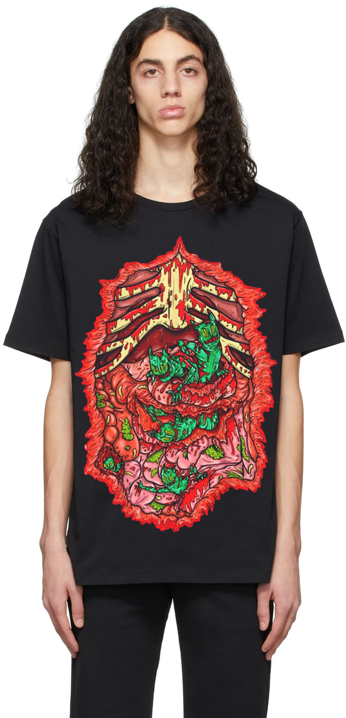 Blood Oversized Drop T-Shirt