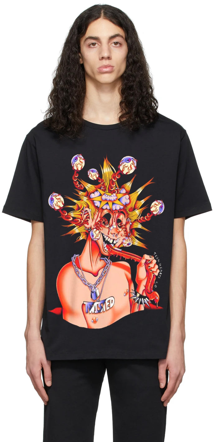 Brain Oversized Drop T-Shirt
