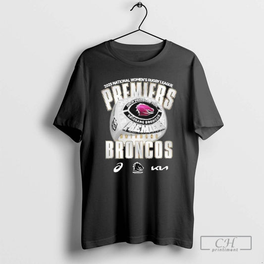 Brisbane Broncos 2025 Nrlw Premiers T Shirts