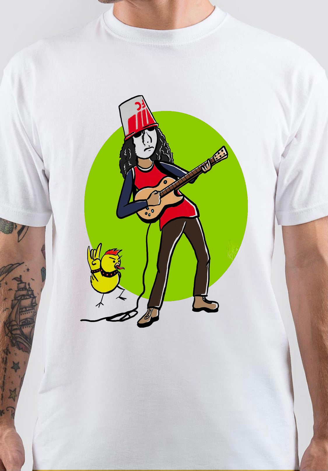 Buckethead Art T-Shirt