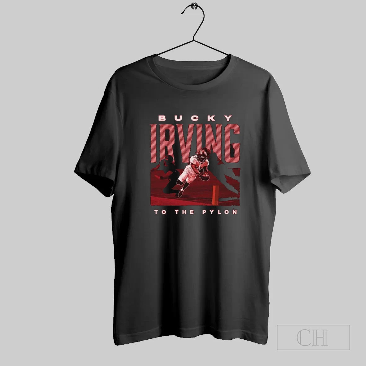 Bucky Irving Tampa Bay Buccaneers To The Pylon