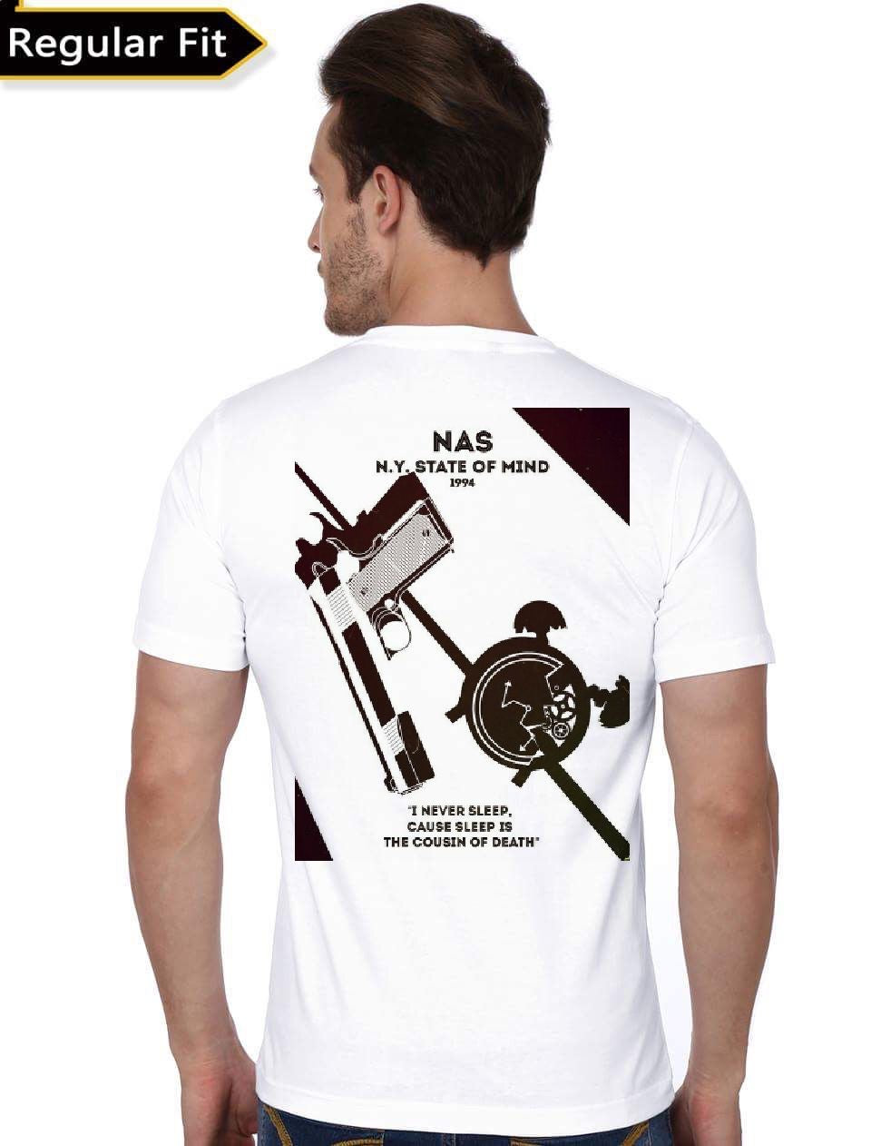 NAS The Message Rapper T-Shirt