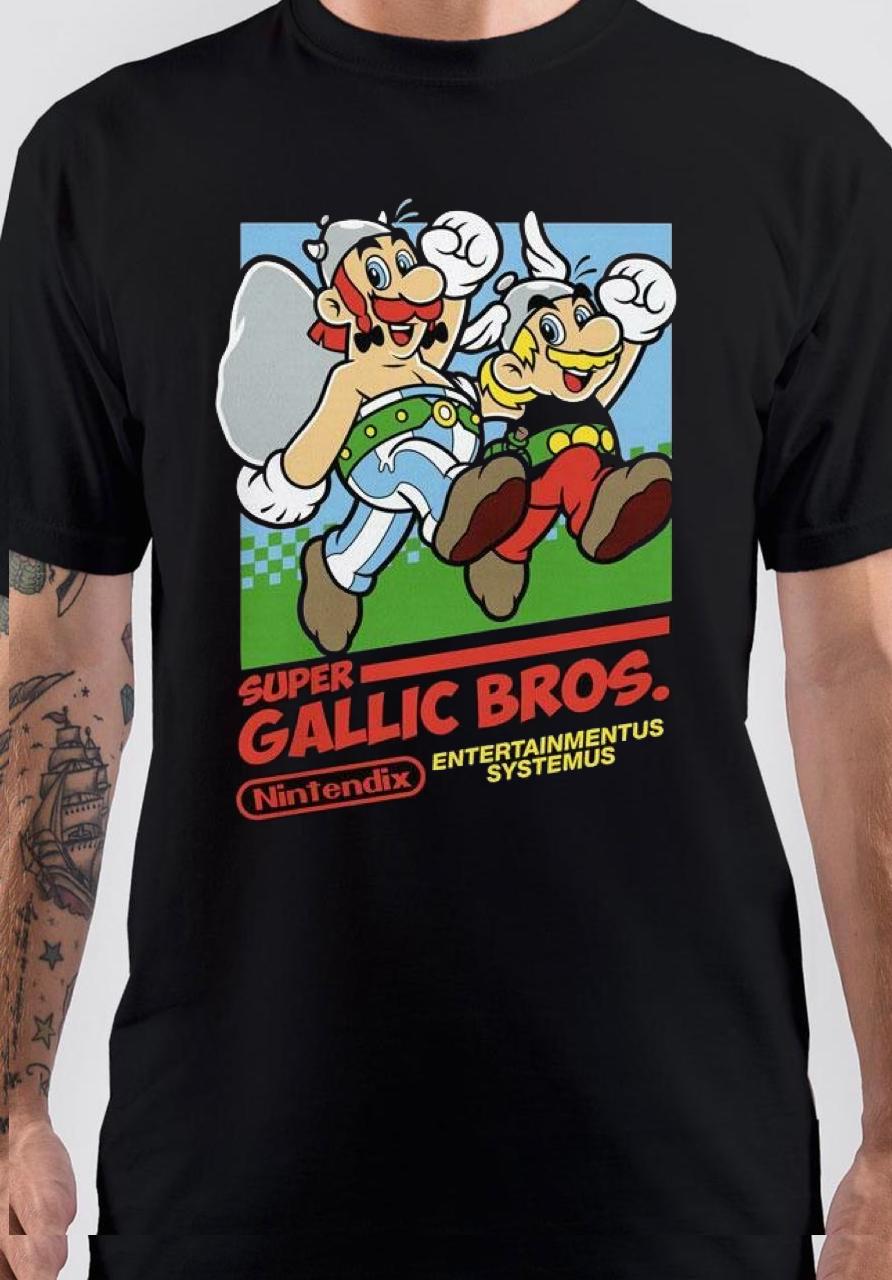 Asterix Black T-Shirt