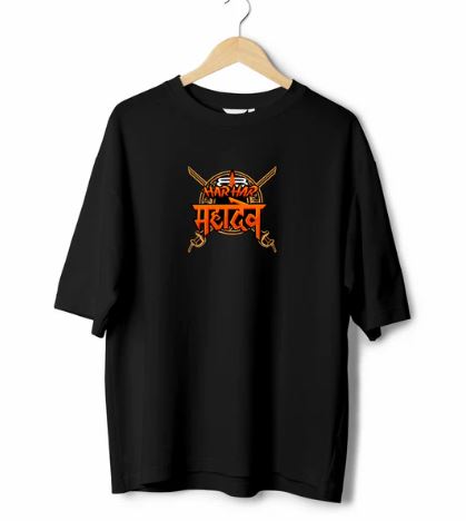 CHATTRAPATI SHIVAJI Oversized T-Shirt