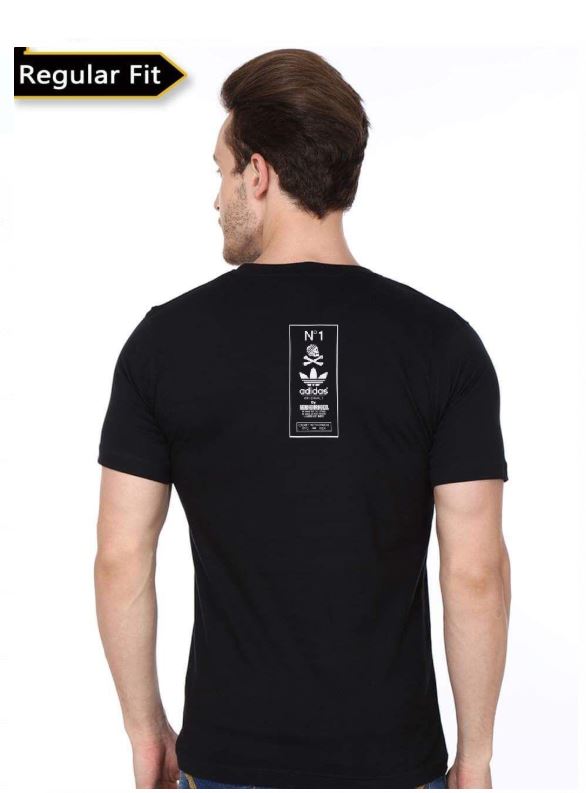Zivil Courage Half Sleeve Black T-Shirt