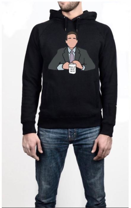 The Office Black Hoodie