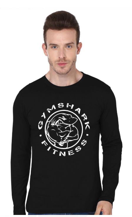Gymshark Fitness Black Full Sleeve T-Shirt