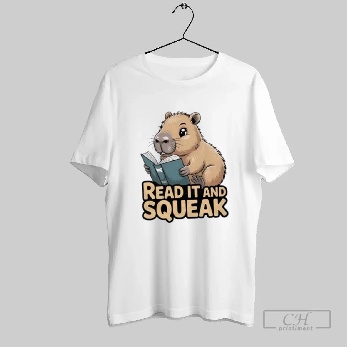 Capybara Read And Squeak