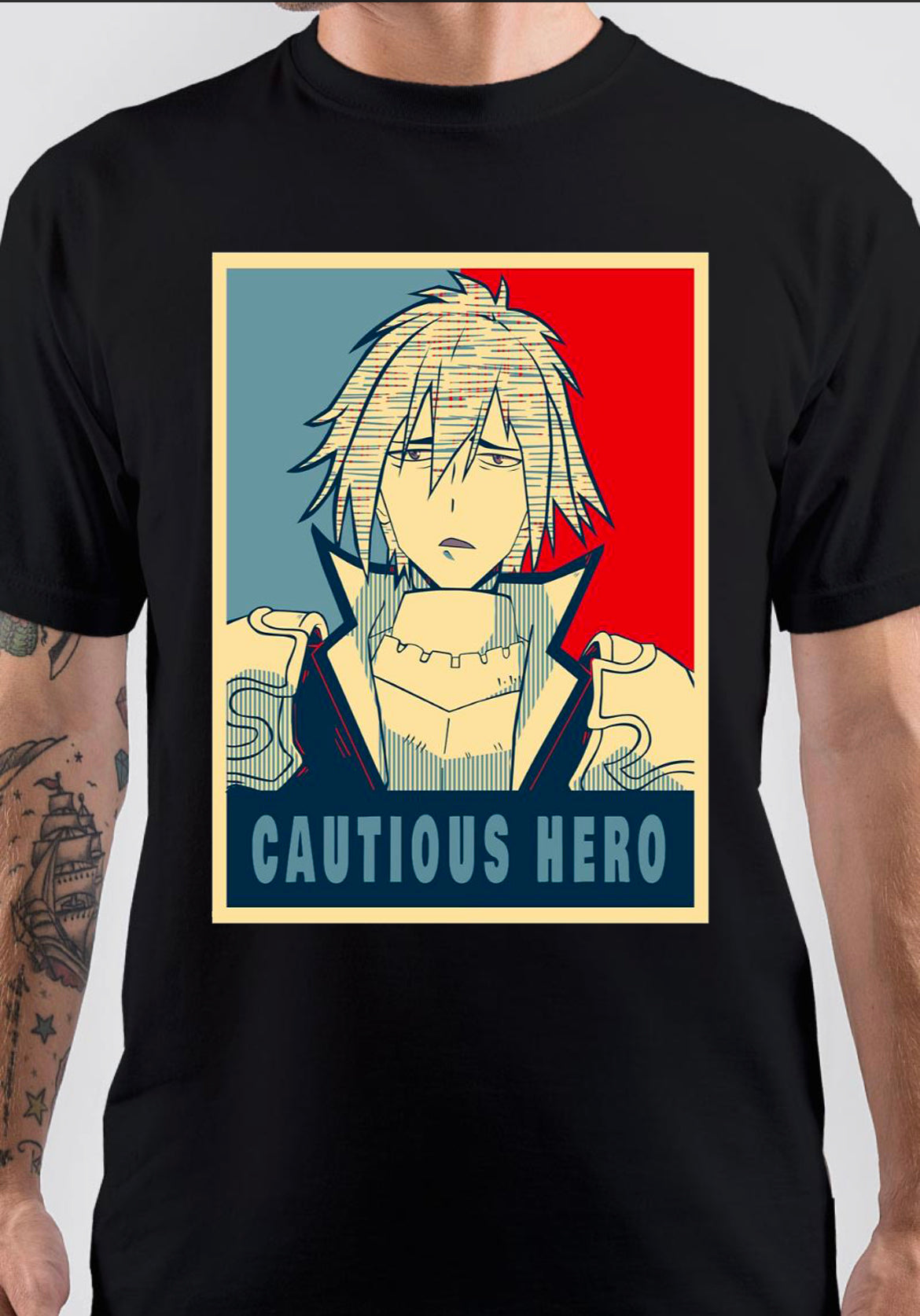 Cautious Hero T-Shirt
