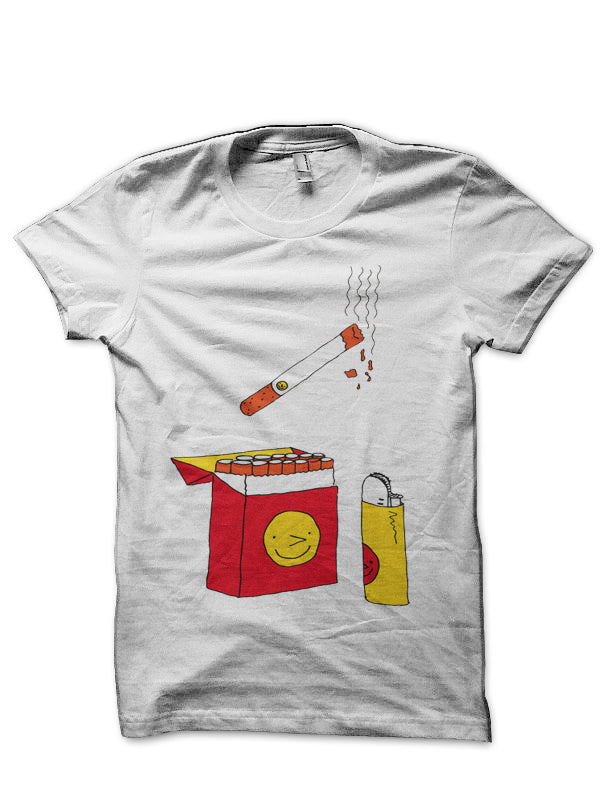 Smoke Tricks-Cigarette T-Shirt