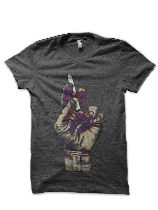 Cigarette Hand T-Shirt