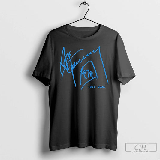 Classic Ace Frehley 1951 2025 Signature T Shirts