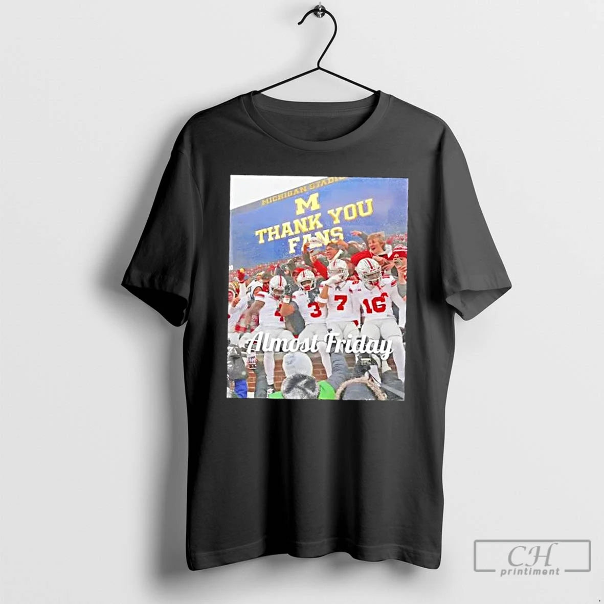 Classic Almost Friday Michigan Stadium Thank You Fans