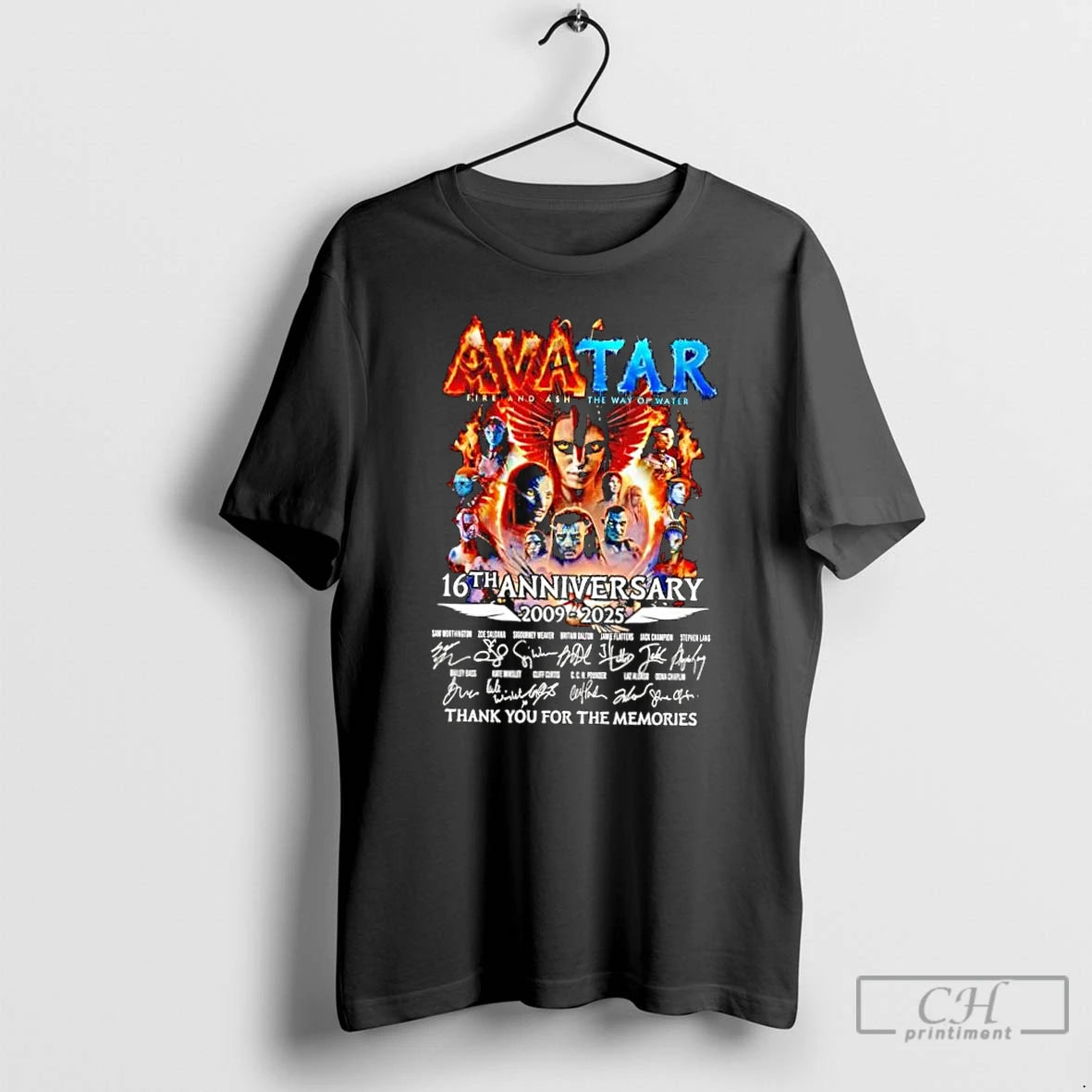 Classic Avatar Fire And Ash The Way Of Water 16th Anniversary 2009 2025 Signature Thank