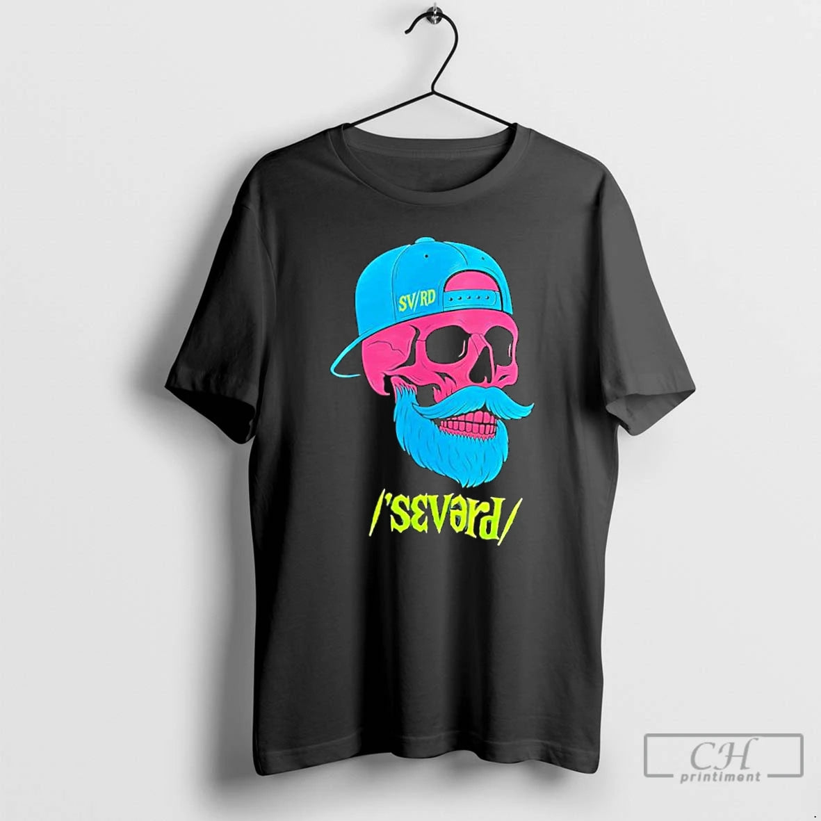 Classic Bearded Skull Sev%c9%99rd