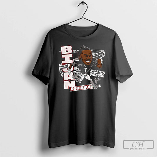 Classic Bijan Robinson Atlanta Falcons Football Unning Back Super Speed T Shirts
