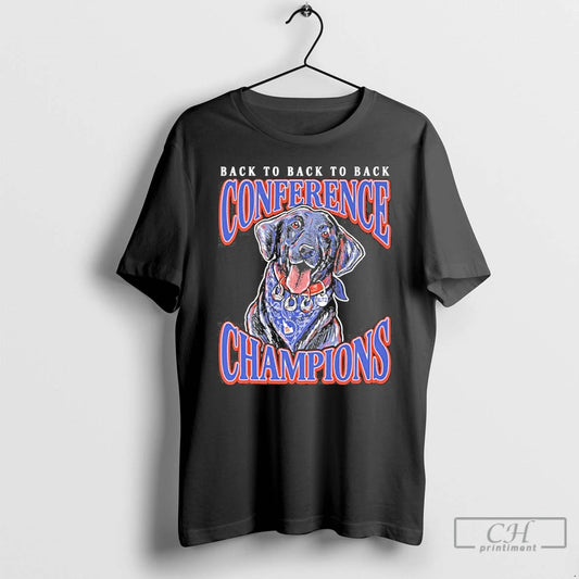 Classic Boise State Football Back To Back To Back Conference Champions Blitz T Shirts Sweater