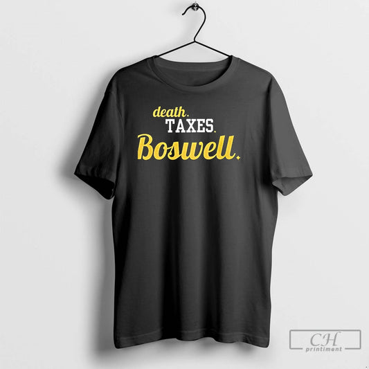 Classic Boswell Guaran Pittsburgh Football Death Taxes Boswell T Shirts