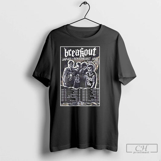 Classic Breakout Japan Southeast Asia Tour 2025 T Shirts