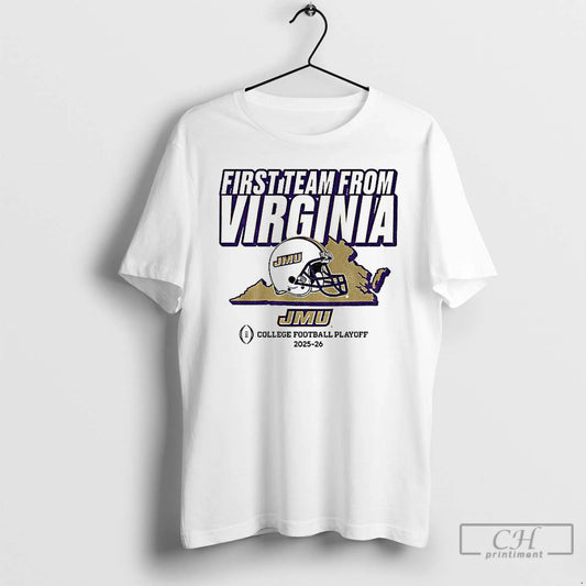 Classic Cfps First Team From Virginia James Madison Dukes Football 2025 2026 T Shirts Sweater