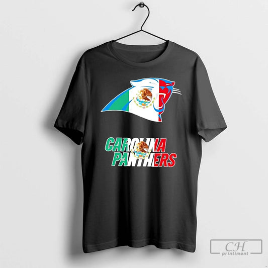 Classic Carolina Panthers Football X Mexican Flag