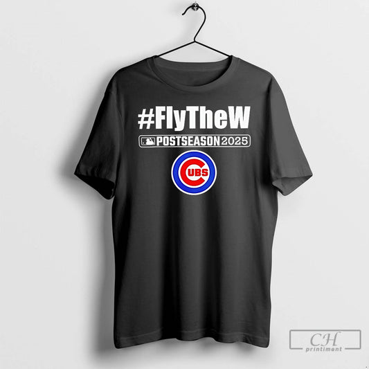 Classic Chicago Cubs Postseason 2025 Fly The W T Shirts